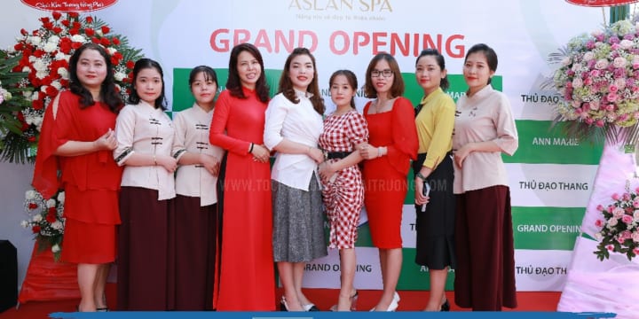 Công ty tổ chức lễ khai trương tại Hà Tĩnh