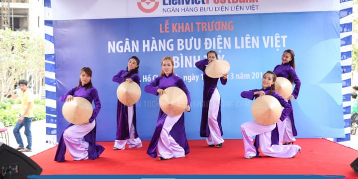 Công ty tổ chức lễ khai trương chuyên nghiệp tại Cà Mau