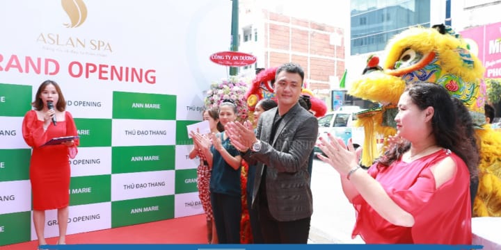 Công ty tổ chức lễ khai trương tại Đồng Tháp