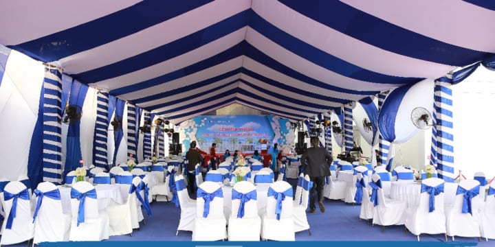 Tổ chức lễ khánh thành nghiệp tại Bắc Giang