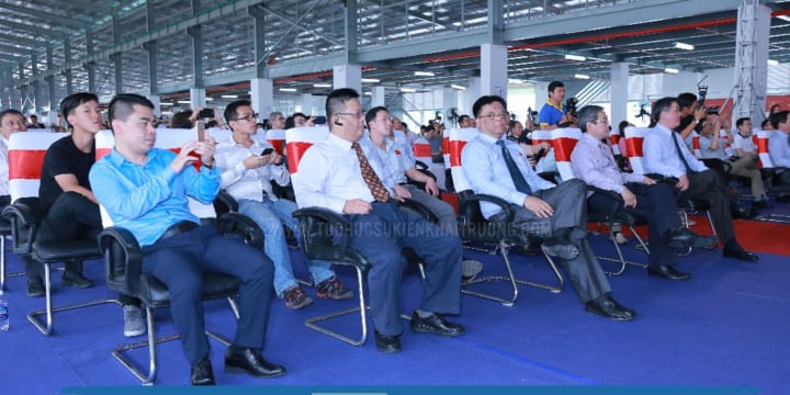 Công ty tổ chức lễ khánh thành tại Cà Mau