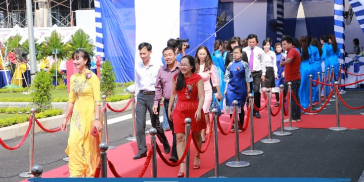 Tổ chức lễ khánh thành giá rẻ tại Hà Tĩnh