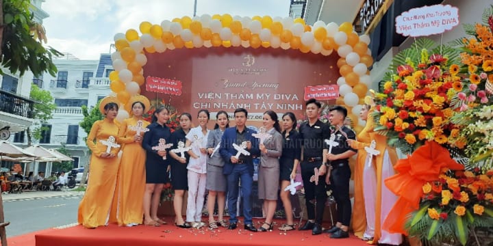 Tổ chức lễ khai trương giá rẻ tại Nam Định